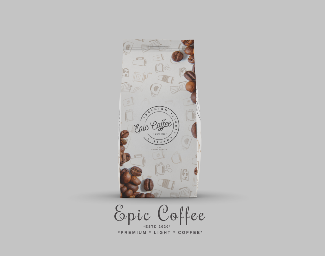 Epic Coffee - Product & Package Design project showcase